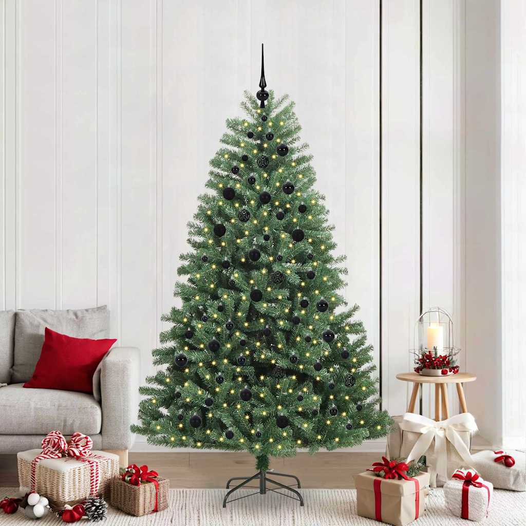 Sapin de Noël Artificiel à Branches Articulées Vert 210 cm - XIOS