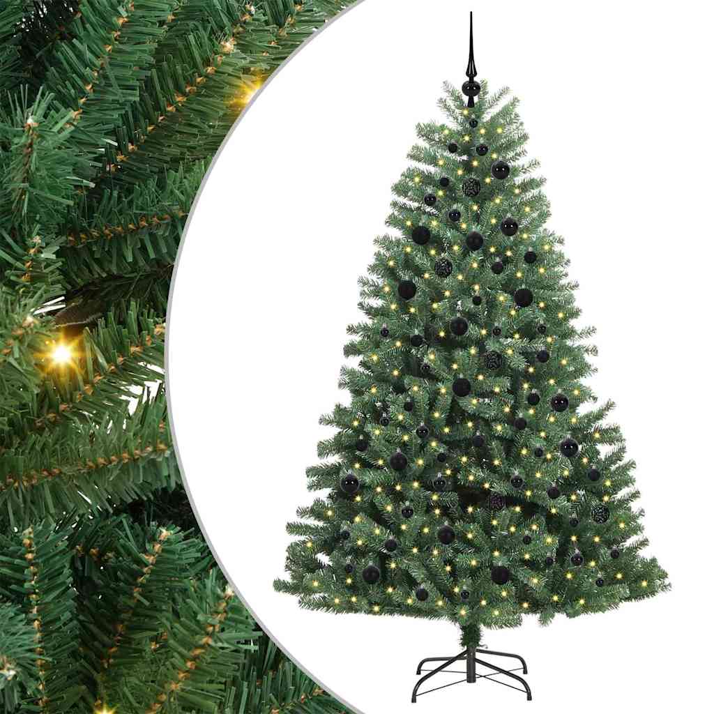 Sapin de Noël Artificiel à Branches Articulées Vert 210 cm - XIOS