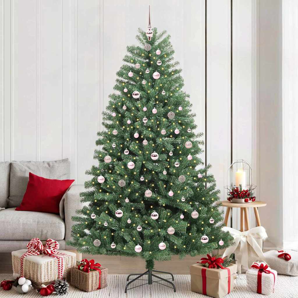 Sapin de Noël Artificiel à Branches Articulées Vert 210 cm - XIOS