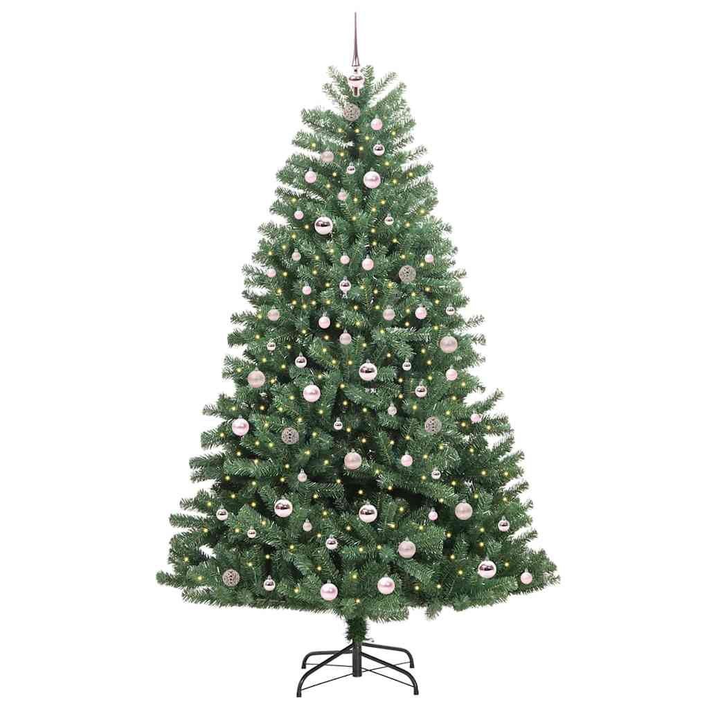 Sapin de Noël Artificiel à Branches Articulées Vert 210 cm - XIOS