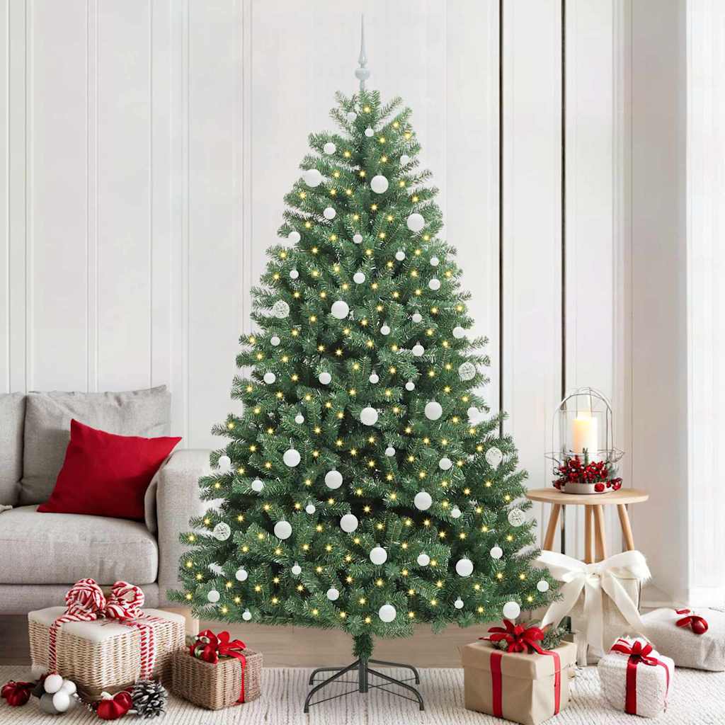 Sapin de Noël Artificiel à Branches Articulées Vert 210 cm - XIOS