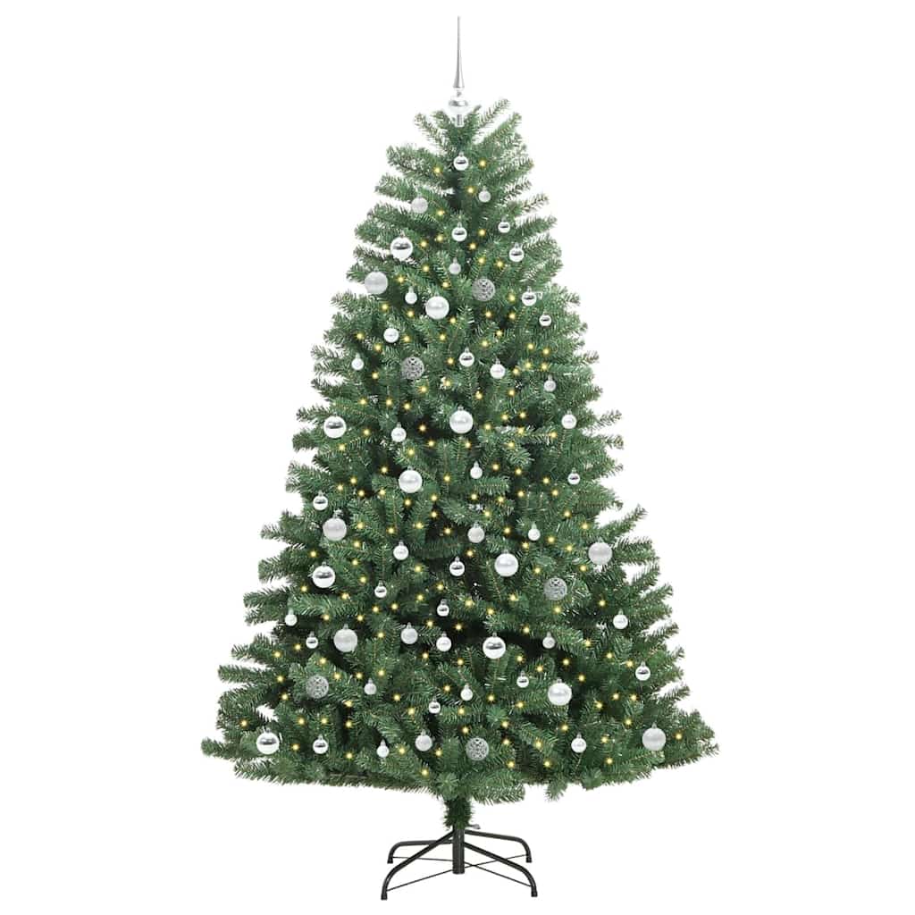 Sapin de Noël Artificiel à Branches Articulées Vert 210 cm - XIOS