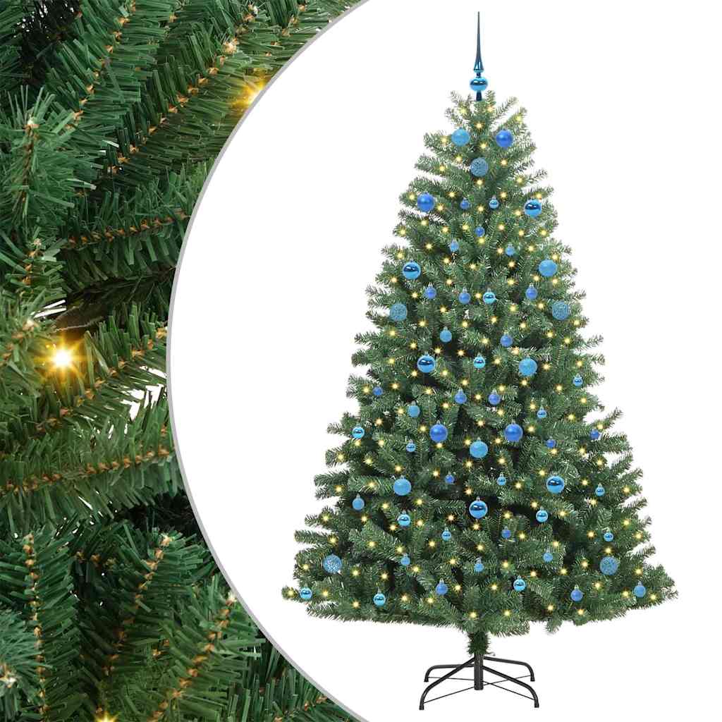 Sapin de Noël Artificiel à Branches Articulées Vert 210 cm - XIOS
