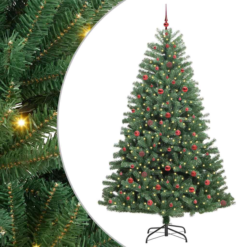 Sapin de Noël Artificiel à Branches Articulées Vert 240 cm - XIOS