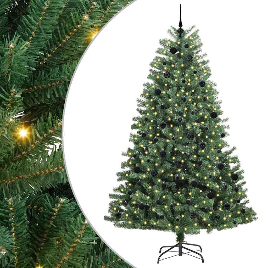 Sapin de Noël Artificiel à Branches Articulées Vert 240 cm - XIOS