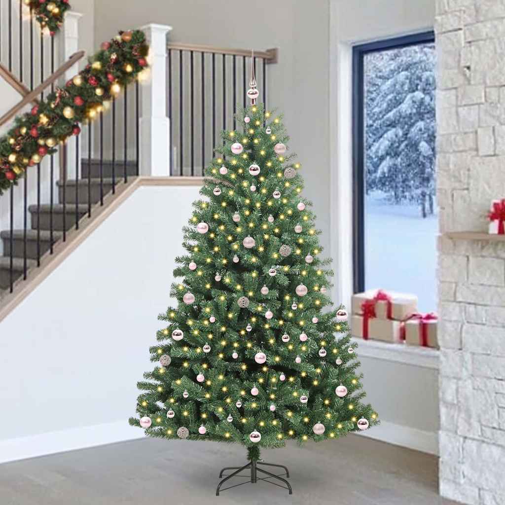 Sapin de Noël Artificiel à Branches Articulées Vert 240 cm - XIOS