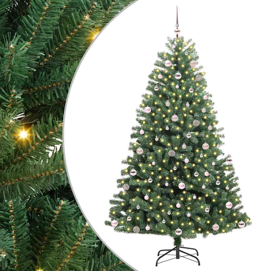 Sapin de Noël Artificiel à Branches Articulées Vert 240 cm - XIOS