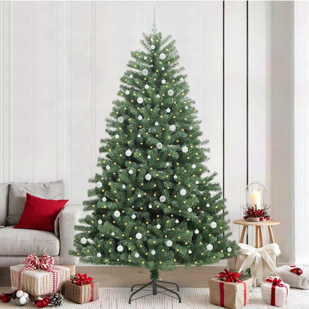 Sapin de Noël Artificiel à Branches Articulées Vert 240 cm - XIOS