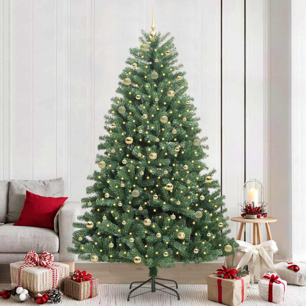 Sapin de Noël Artificiel à Branches Articulées Vert 240 cm - XIOS