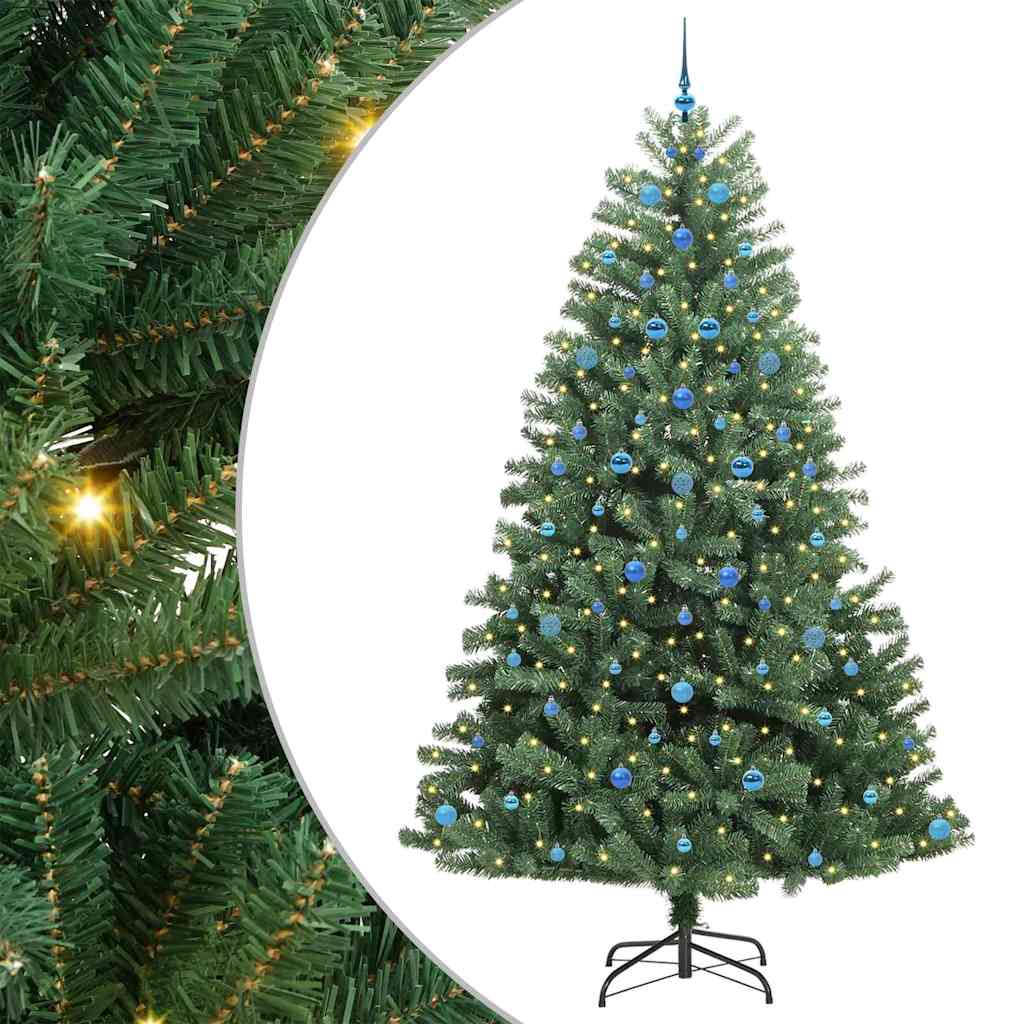 Sapin de Noël Artificiel à Branches Articulées Vert 240 cm - XIOS