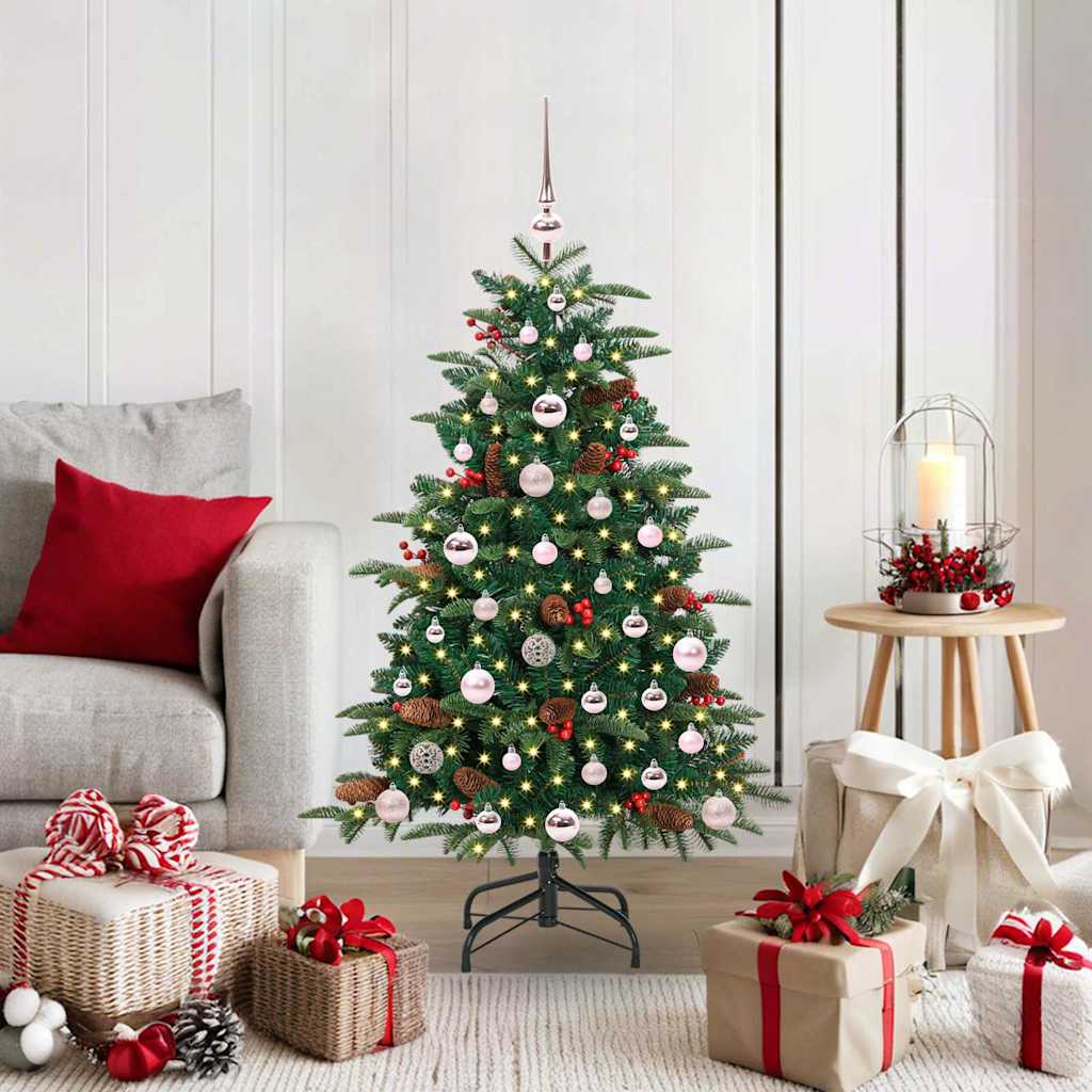 Sapin de Noël artificiel Vert 120 cm PVC, métal et plastique - XIOS