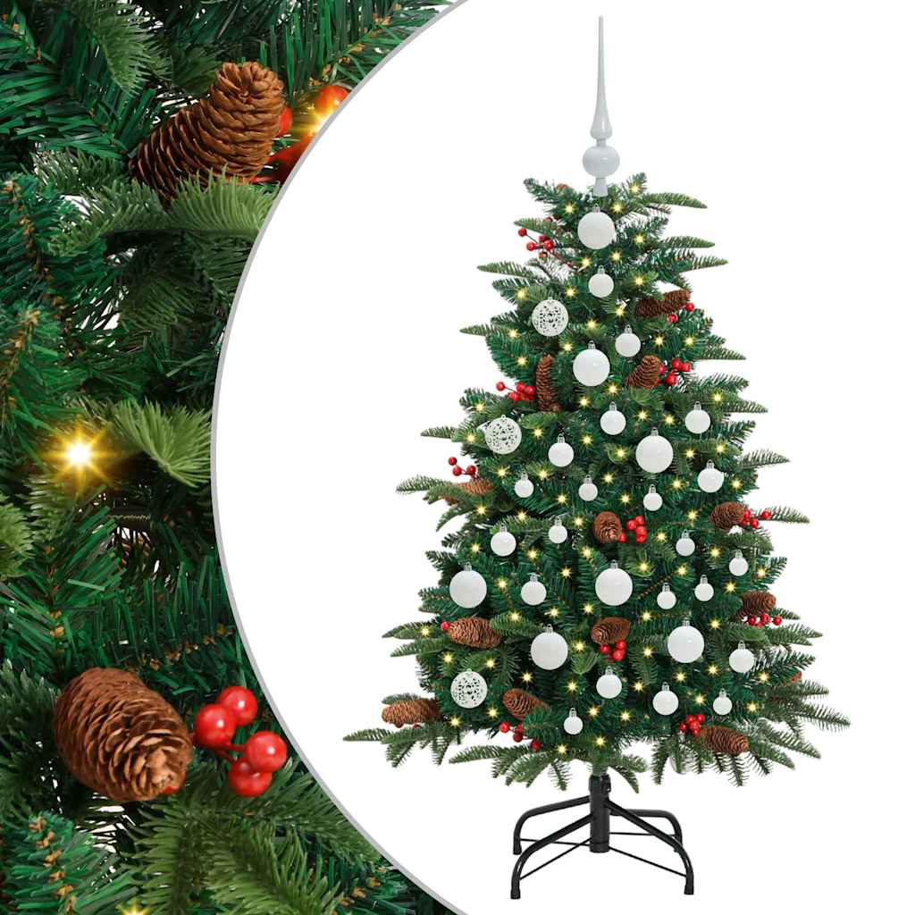 Sapin de Noël artificiel Vert 120 cm PVC, métal et plastique - XIOS