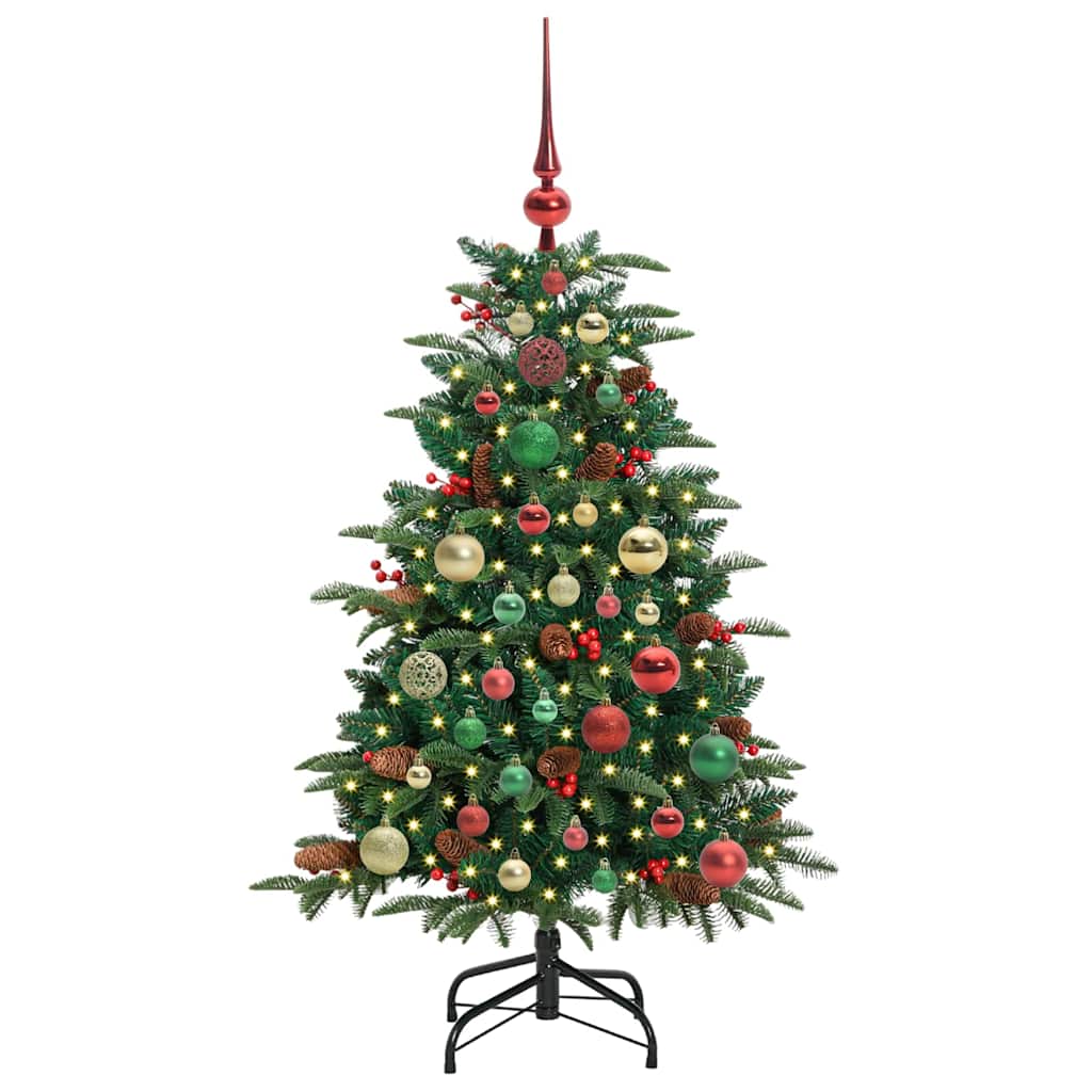 Sapin de Noël artificiel Vert 120 cm PVC, métal et plastique - XIOS