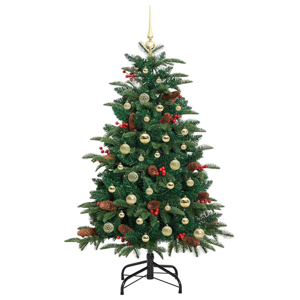 Sapin de Noël artificiel Vert 150 cm PVC, métal et plastique - XIOS