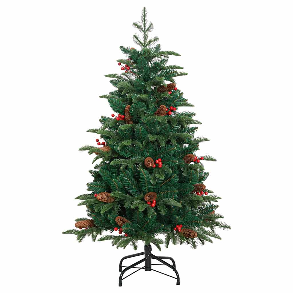 Sapin de Noël artificiel Vert 150 cm PVC, métal et plastique - XIOS