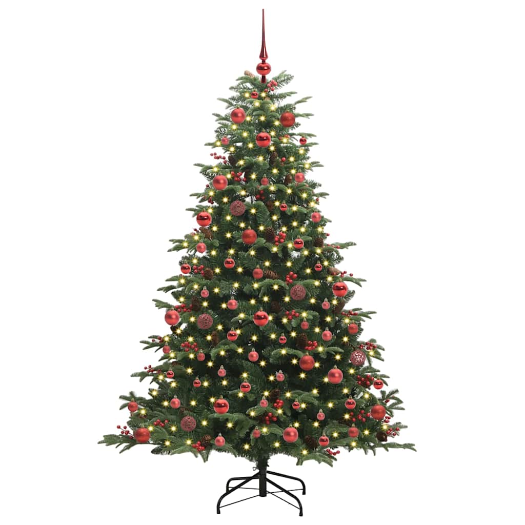 Sapin de Noël artificiel Vert 180 cm PVC, métal et plastique - XIOS