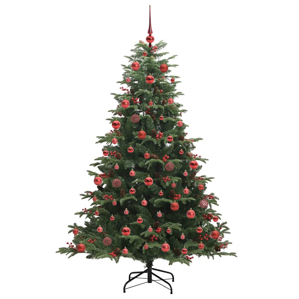 Sapin de Noël artificiel Vert 180 cm PVC, métal et plastique - XIOS