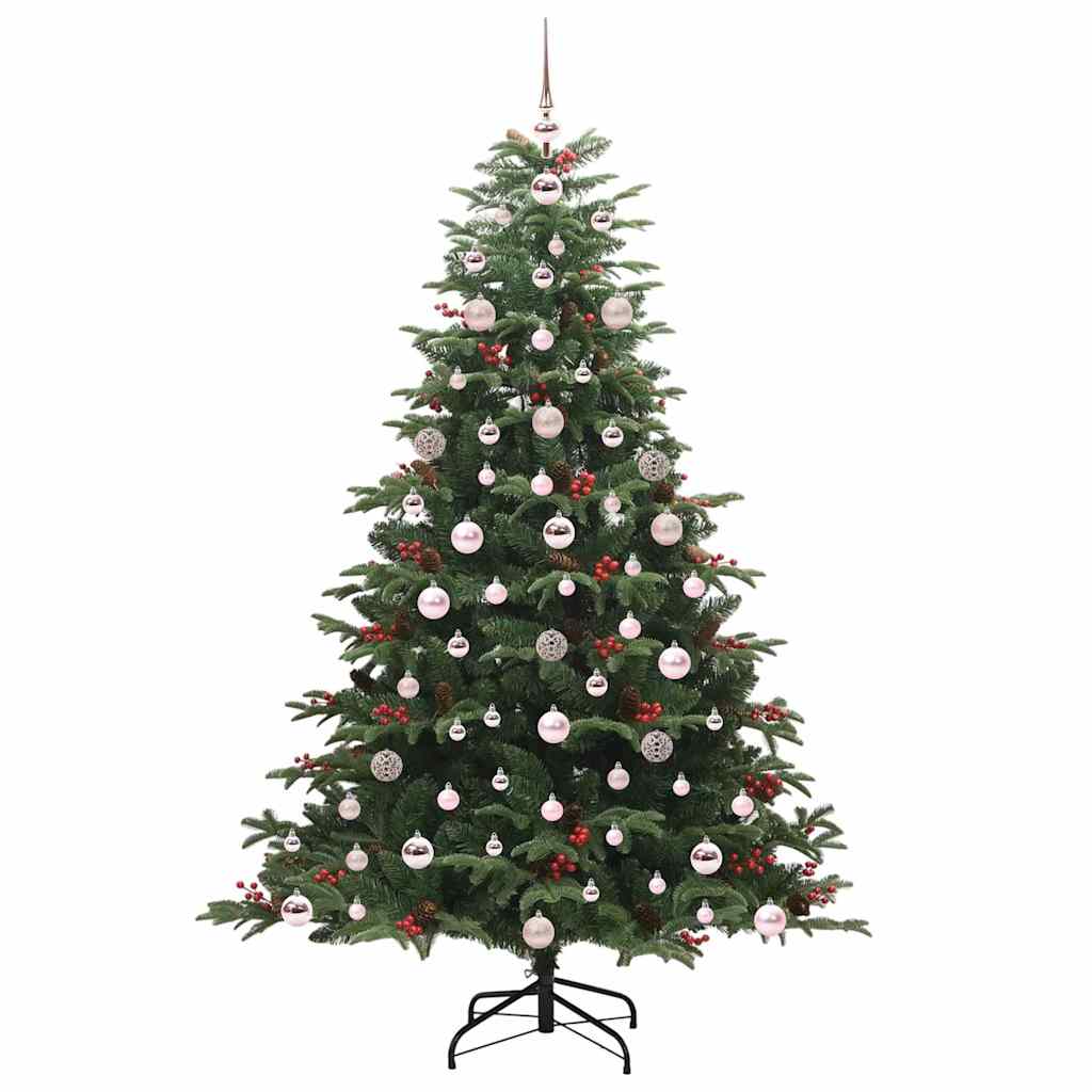 Sapin de Noël artificiel Vert 180 cm PVC, métal et plastique - XIOS