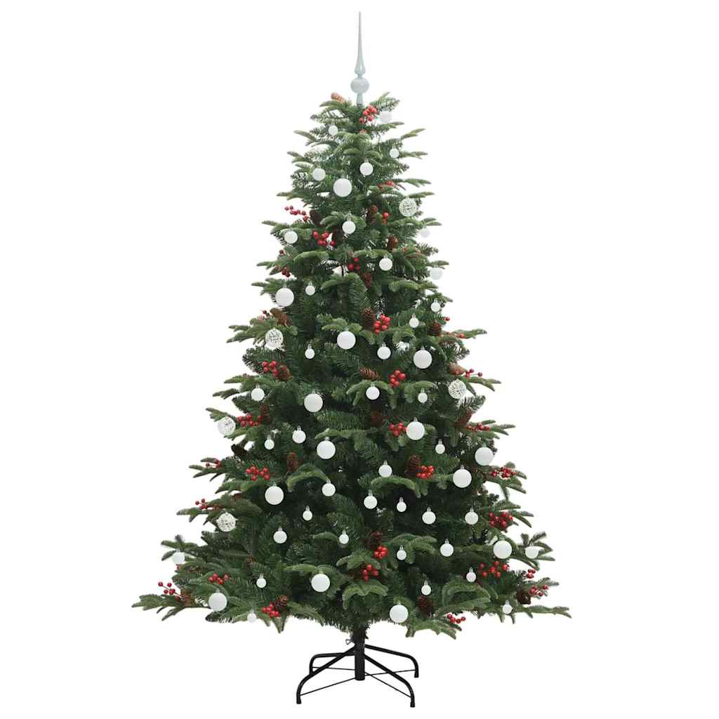 Sapin de Noël artificiel Vert 180 cm PVC, métal et plastique - XIOS