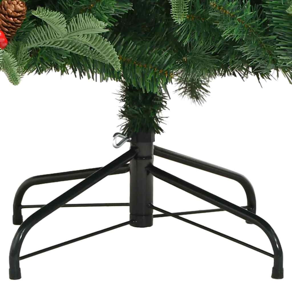 Sapin de Noël artificiel Vert 210 cm PVC, métal et plastique - XIOS