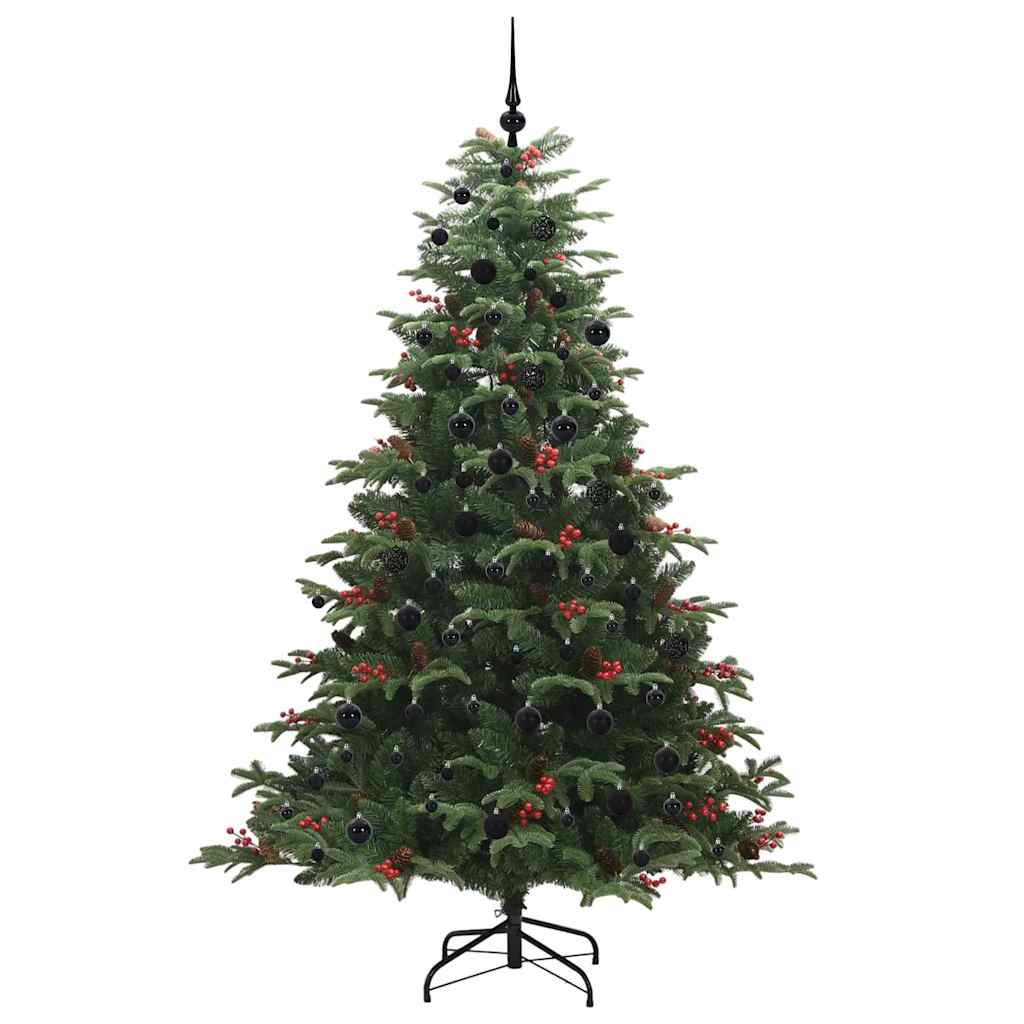 Sapin de Noël artificiel Vert 210 cm PVC, métal et plastique - XIOS