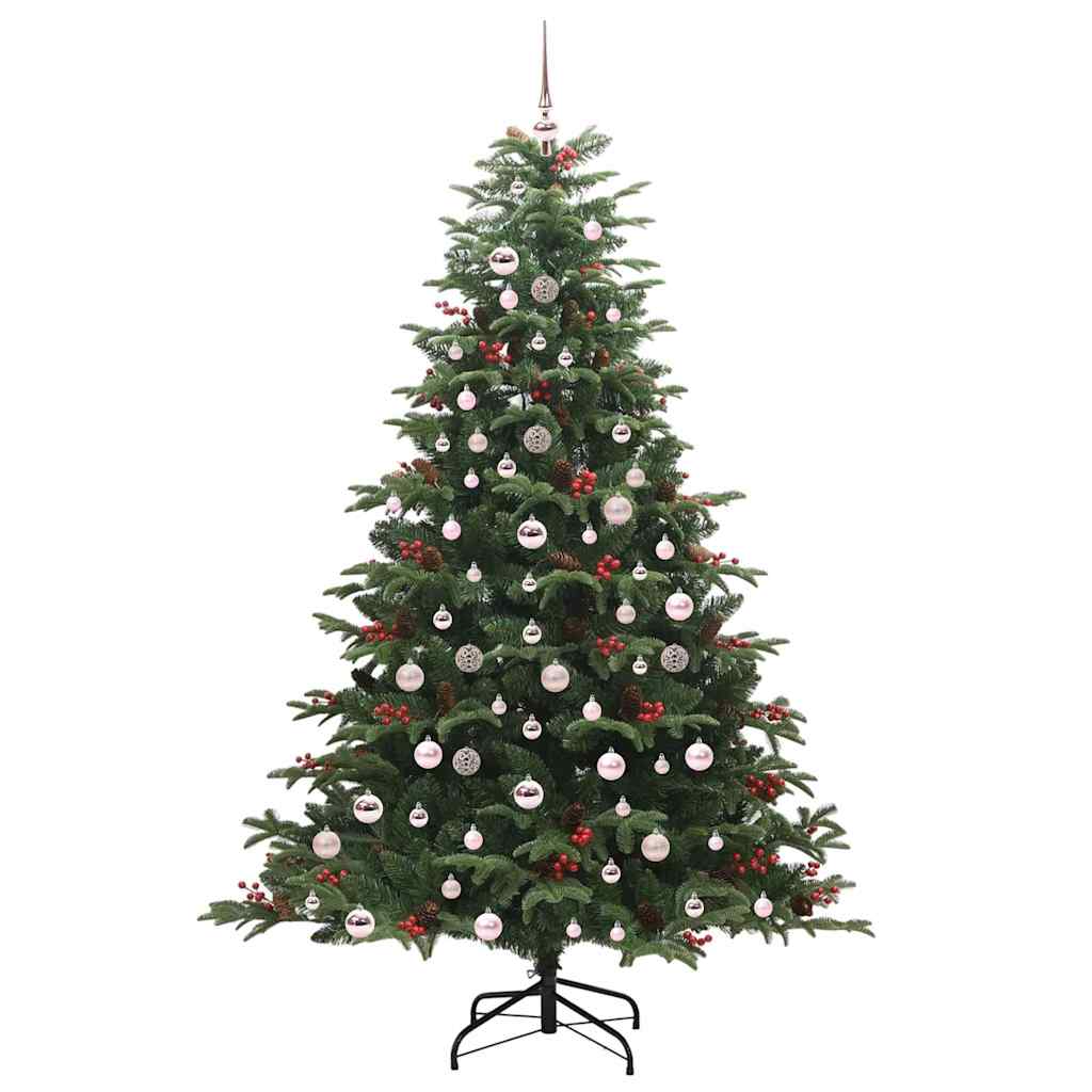 Sapin de Noël artificiel Vert 210 cm PVC, métal et plastique - XIOS