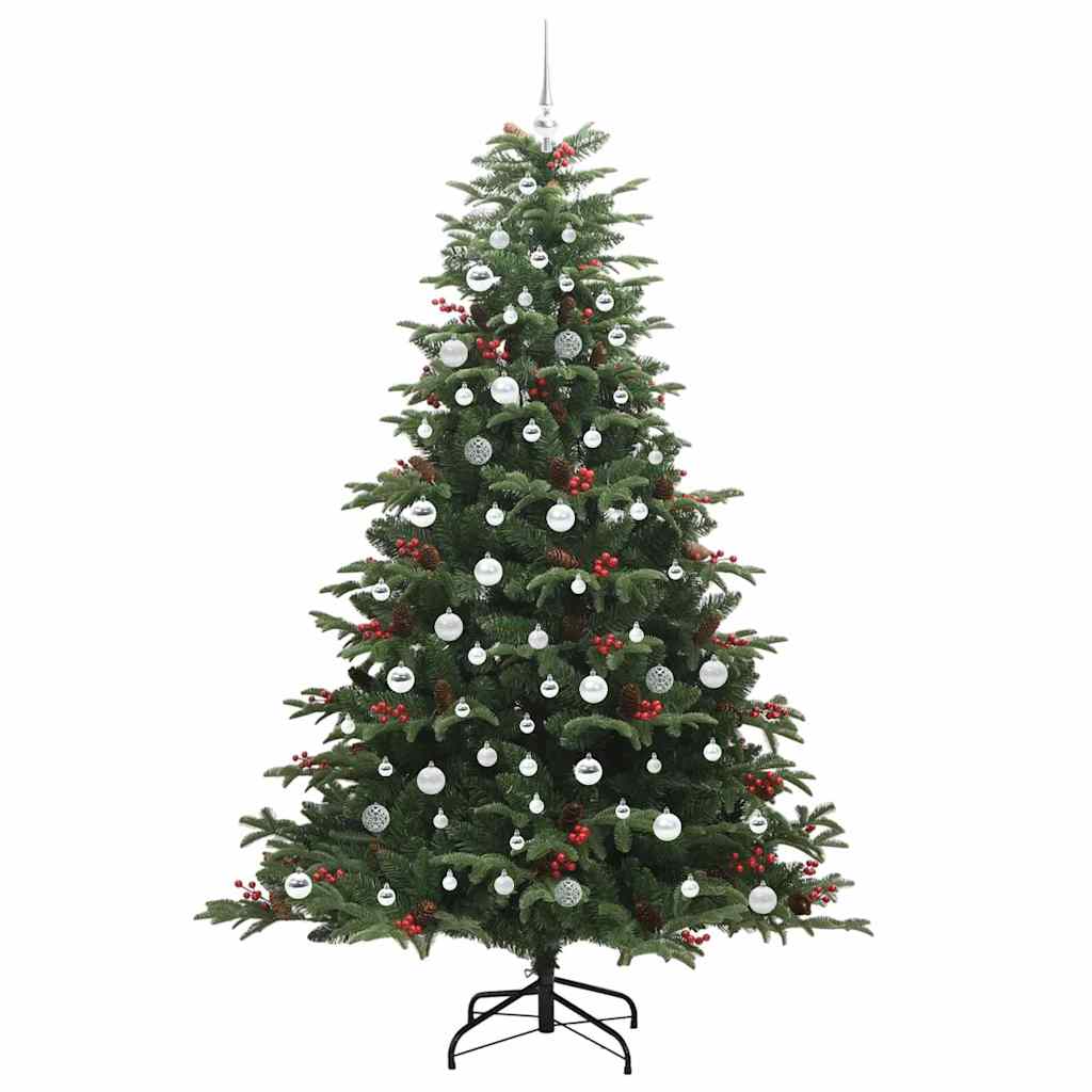 Sapin de Noël artificiel Vert 210 cm PVC, métal et plastique - XIOS
