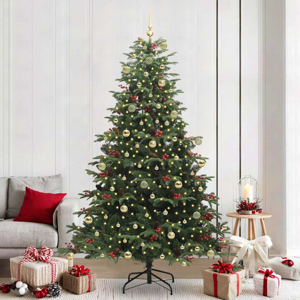 Sapin de Noël artificiel Vert 240 cm PVC, métal et plastique - XIOS