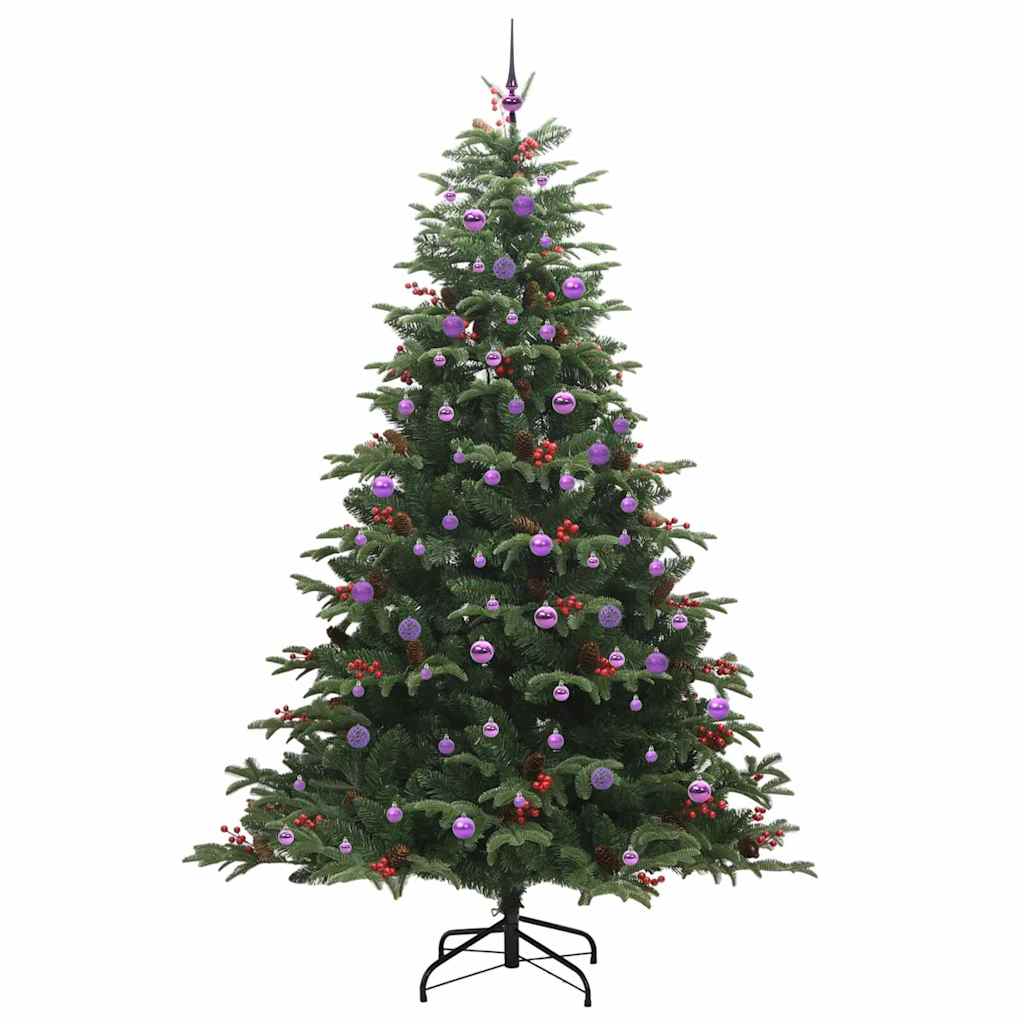 Sapin de Noël artificiel Vert 240 cm PVC, métal et plastique - XIOS