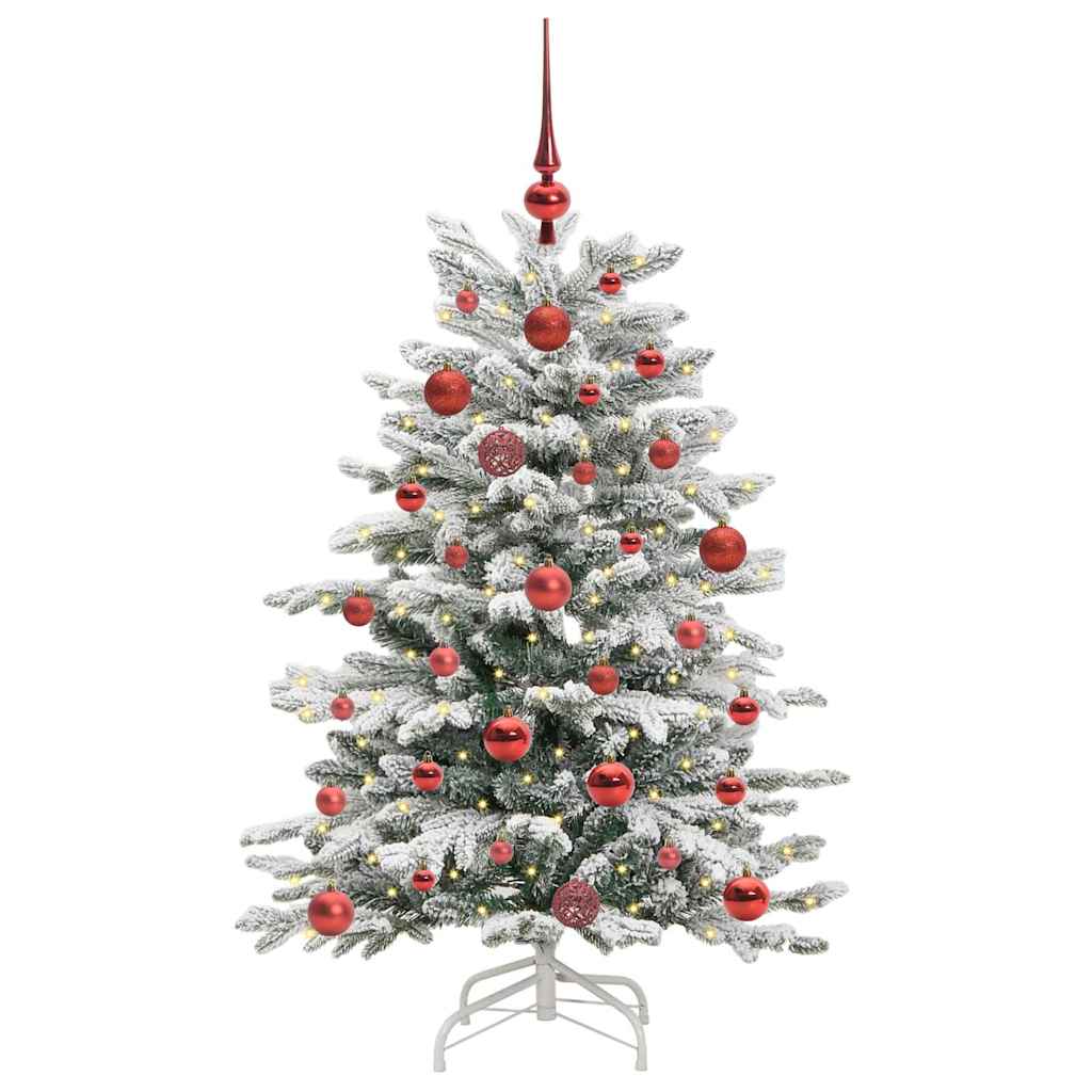 Sapin de Noël Artificiel à Branches Articulées Blanc 120 cm - XIOS