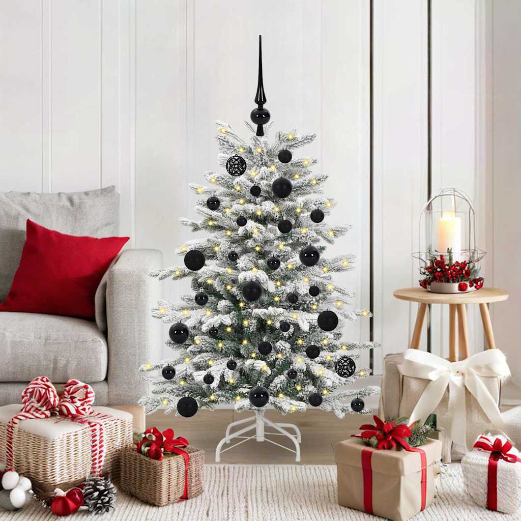 Sapin de Noël Artificiel à Branches Articulées Blanc 120 cm - XIOS