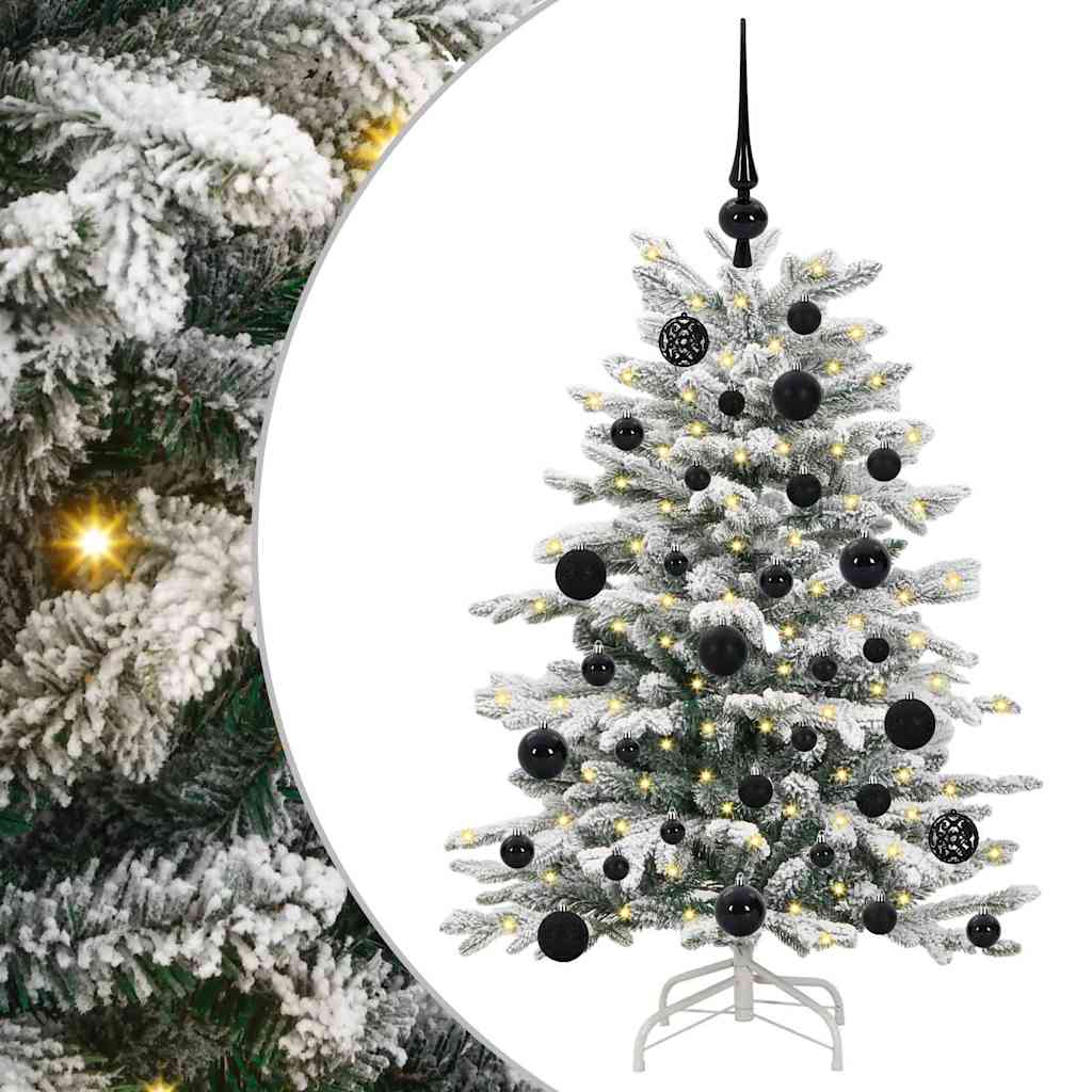 Sapin de Noël Artificiel à Branches Articulées Blanc 120 cm - XIOS