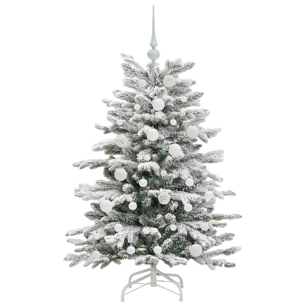 Sapin de Noël Artificiel à Branches Articulées Blanc 120 cm - XIOS