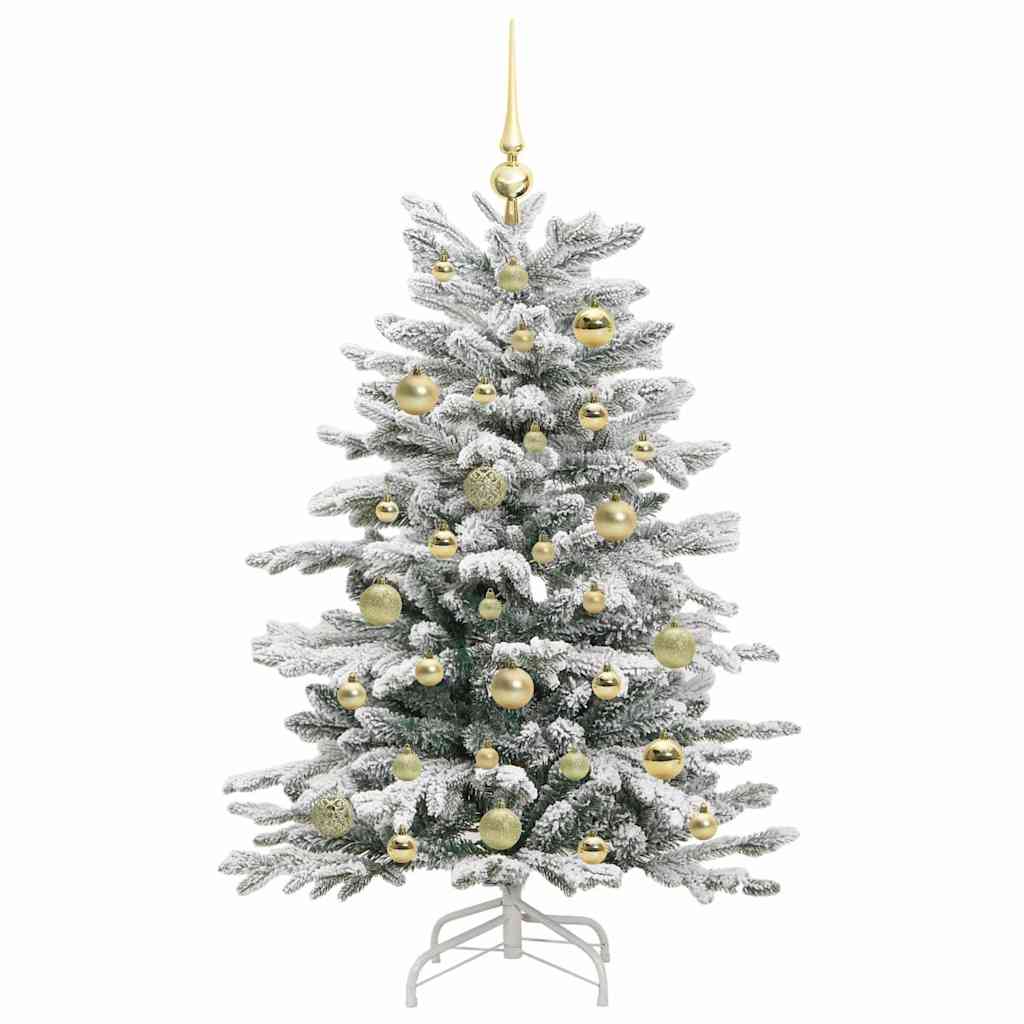 Sapin de Noël Artificiel à Branches Articulées Blanc 120 cm - XIOS