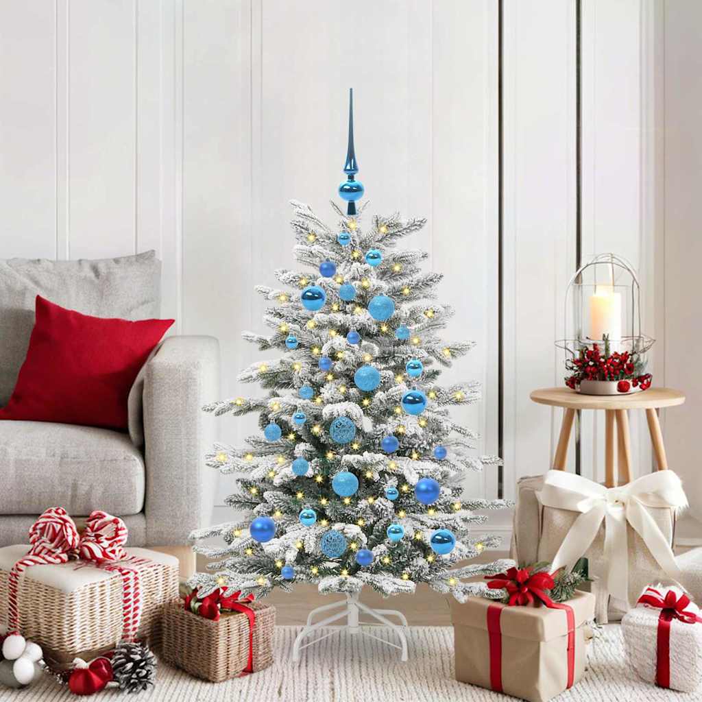 Sapin de Noël Artificiel à Branches Articulées Blanc 120 cm - XIOS