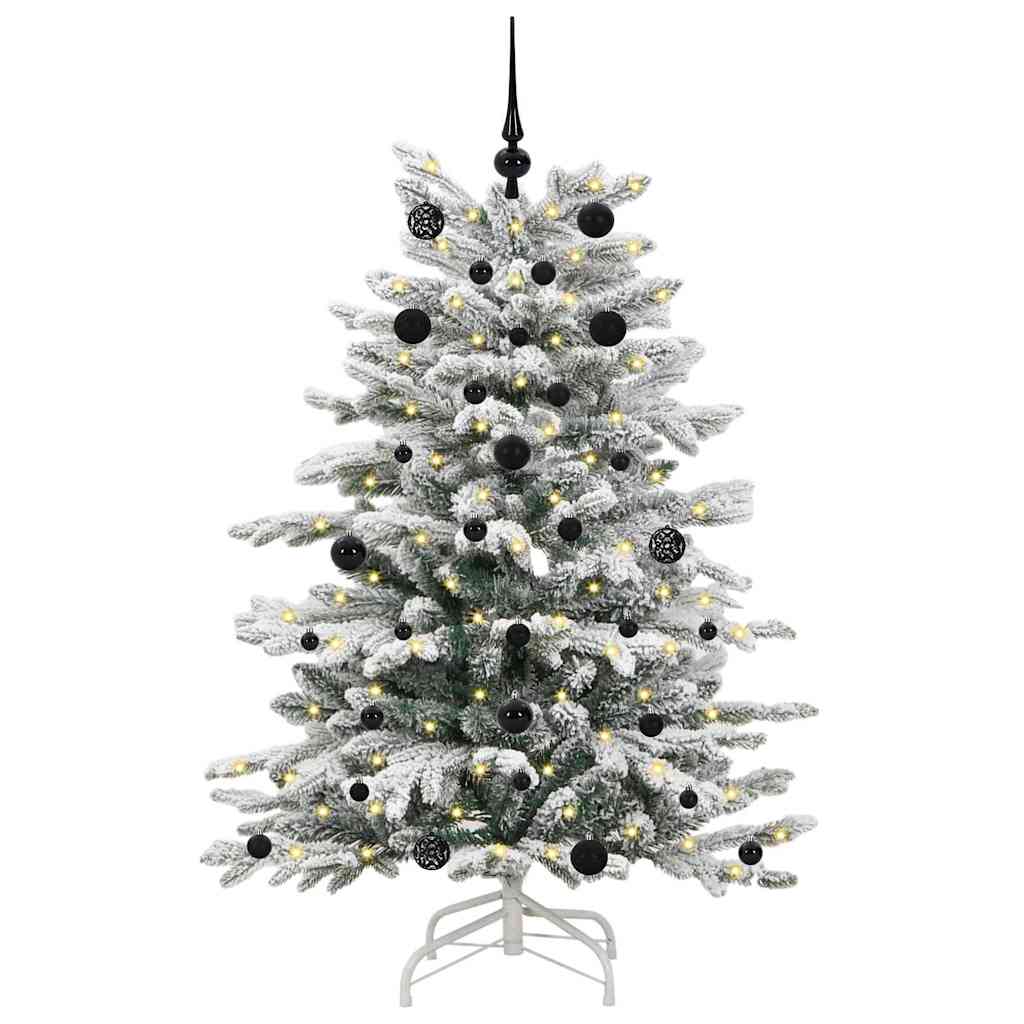 Sapin de Noël Artificiel à Branches Articulées Blanc 150 cm - XIOS