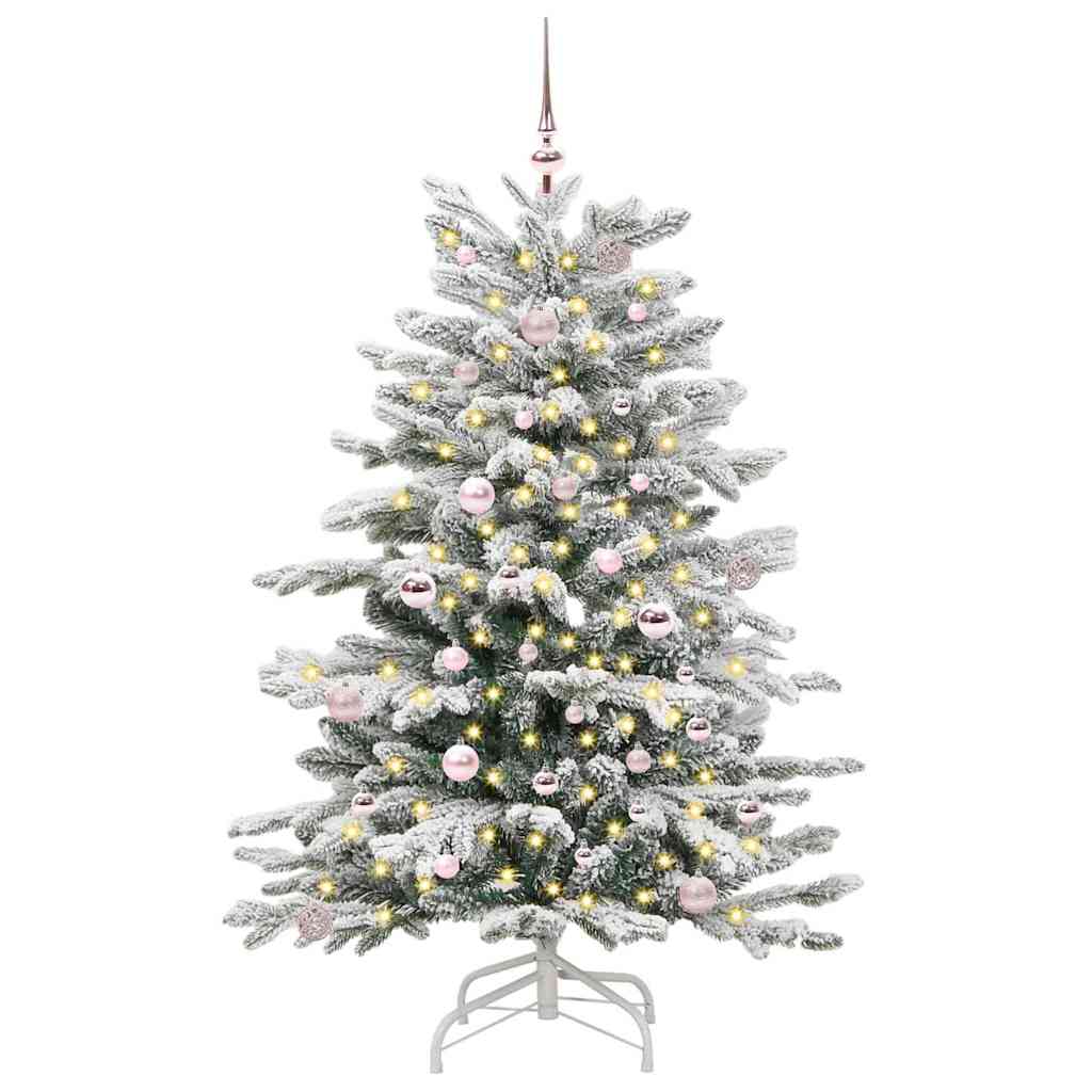 Sapin de Noël Artificiel à Branches Articulées Blanc 150 cm - XIOS