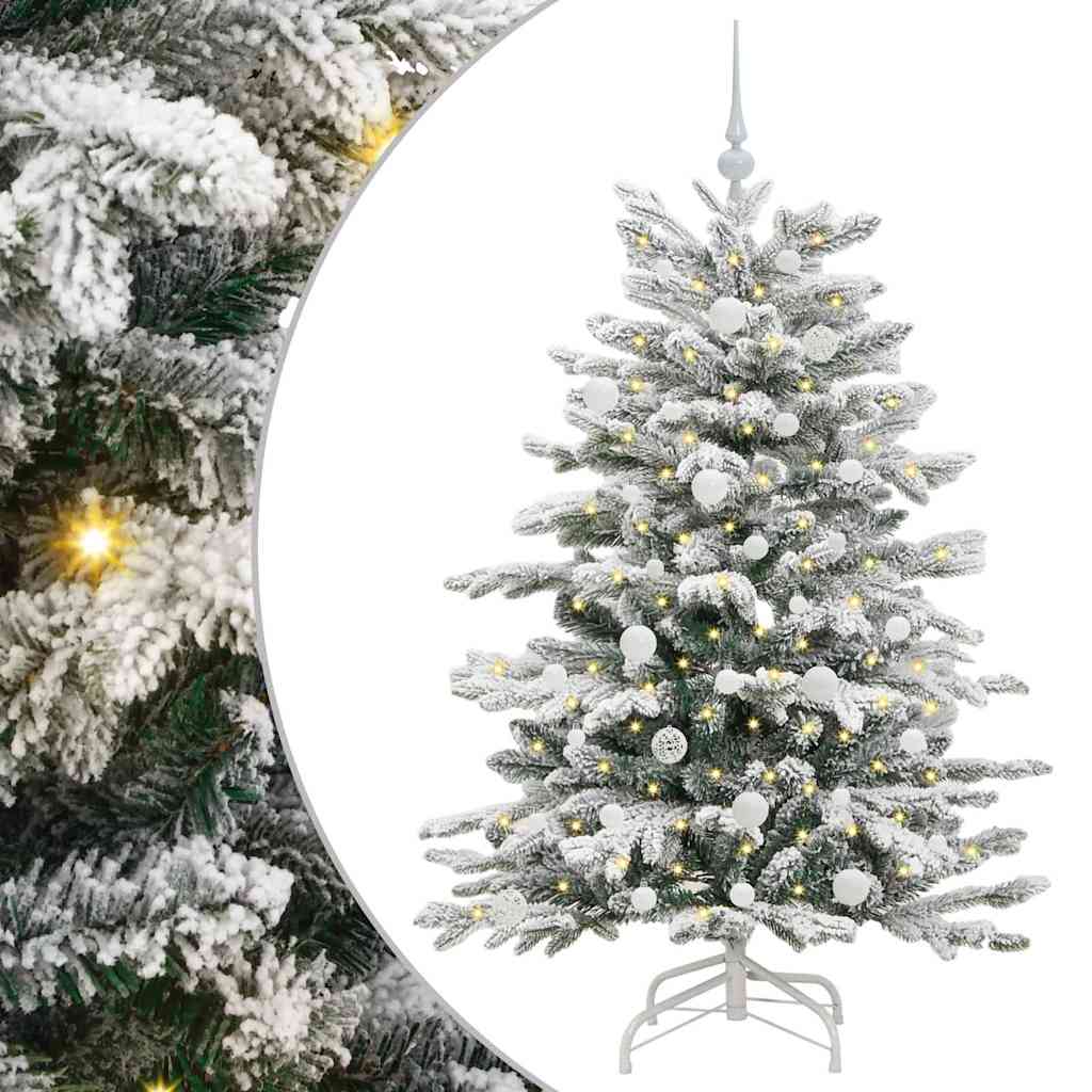 Sapin de Noël Artificiel à Branches Articulées Blanc 150 cm - XIOS