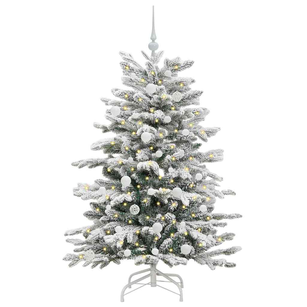 Sapin de Noël Artificiel à Branches Articulées Blanc 150 cm - XIOS