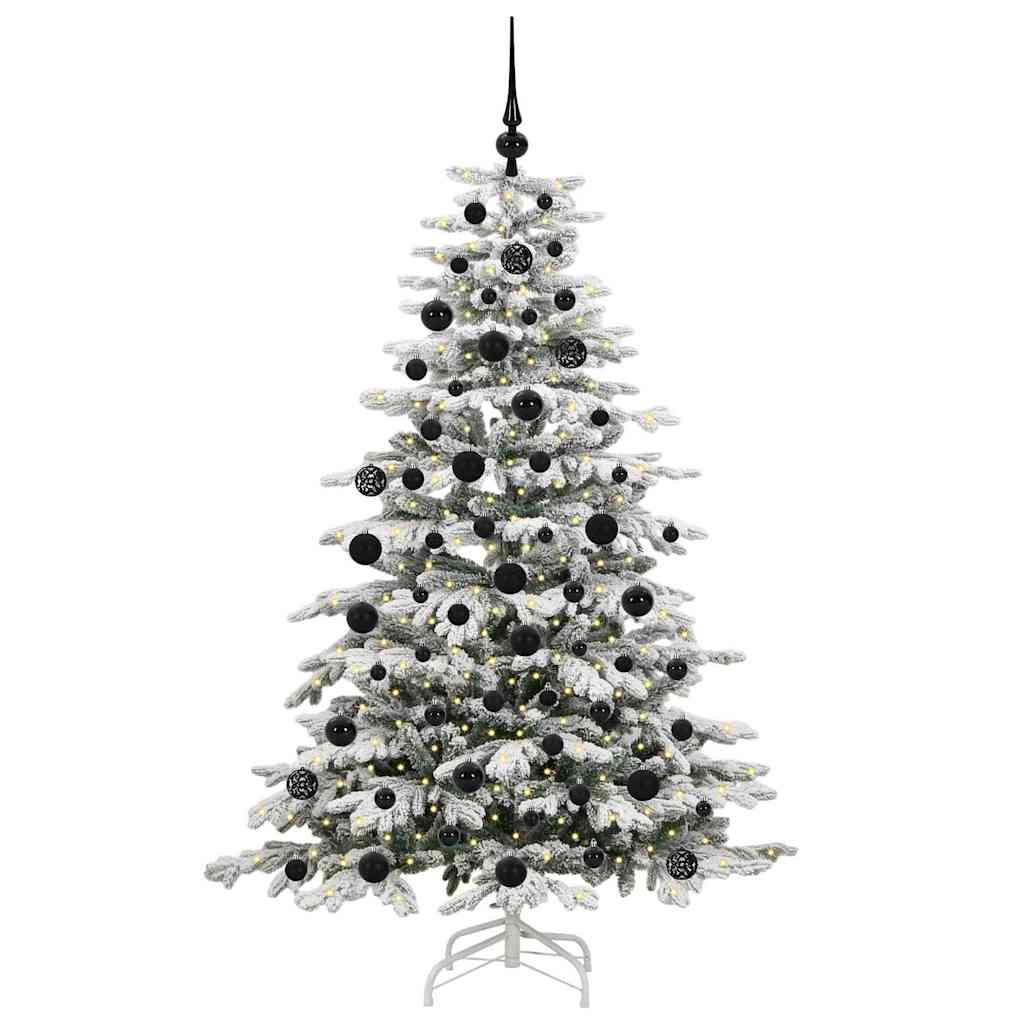 Sapin de Noël Artificiel à Branches Articulées Blanc 180 cm - XIOS