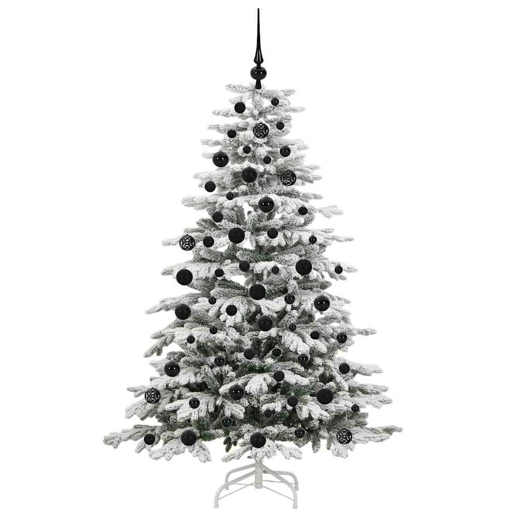 Sapin de Noël Artificiel à Branches Articulées Blanc 180 cm - XIOS