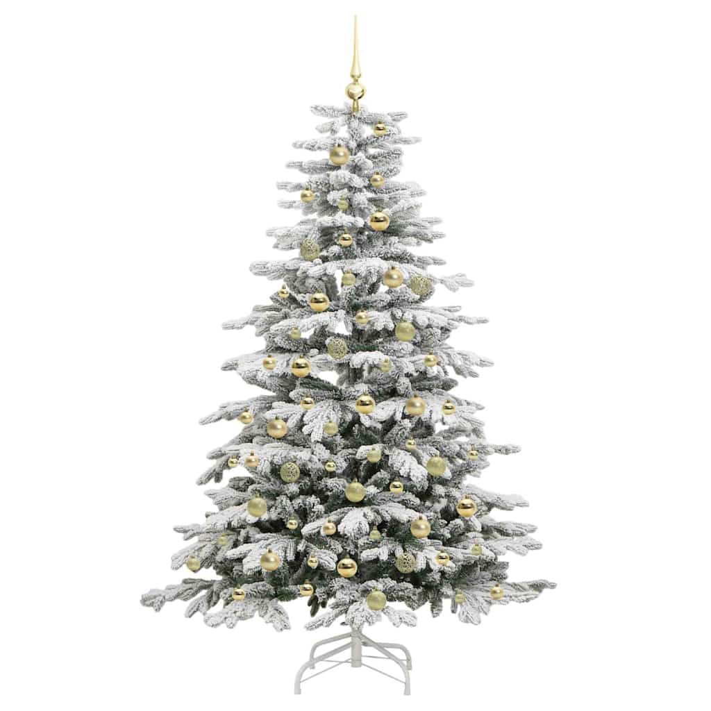 Sapin de Noël Artificiel à Branches Articulées Blanc 180 cm - XIOS