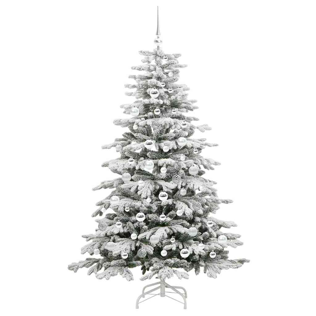Sapin de Noël Artificiel à Branches Articulées Blanc 180 cm - XIOS