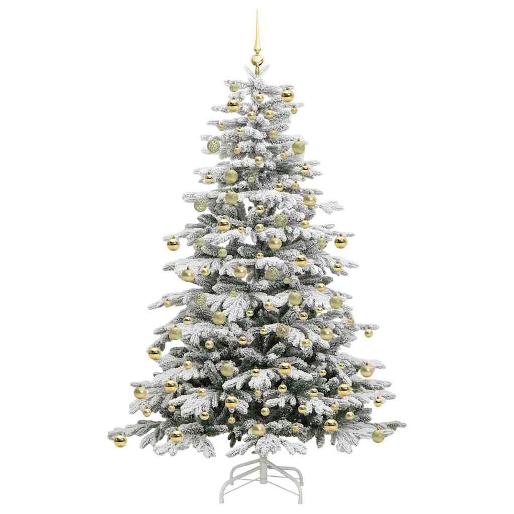 Sapin de Noël Artificiel à Branches Articulées Blanc 210 cm - XIOS