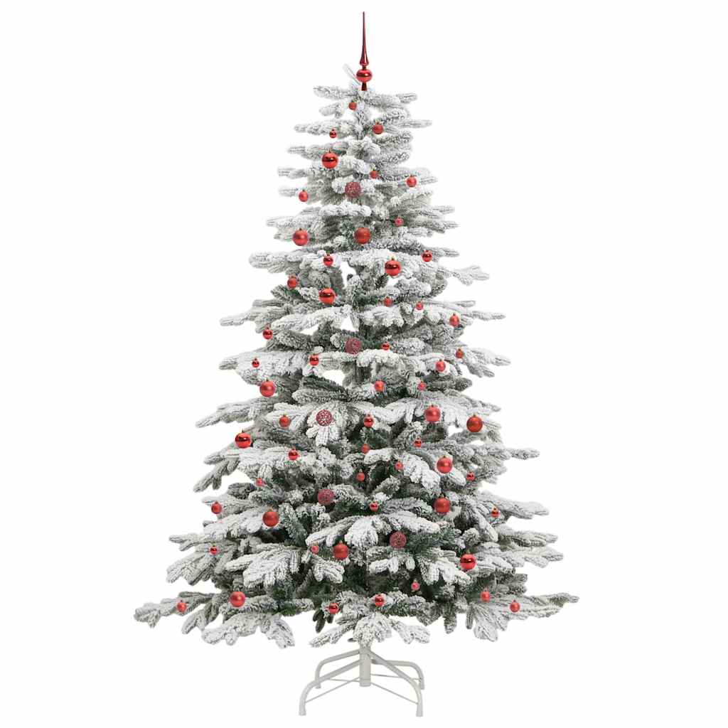 Sapin de Noël Artificiel à Branches Articulées Blanc 240 cm - XIOS