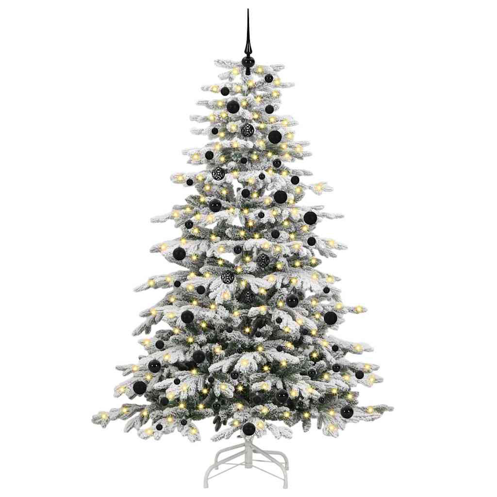 Sapin de Noël Artificiel à Branches Articulées Blanc 240 cm - XIOS