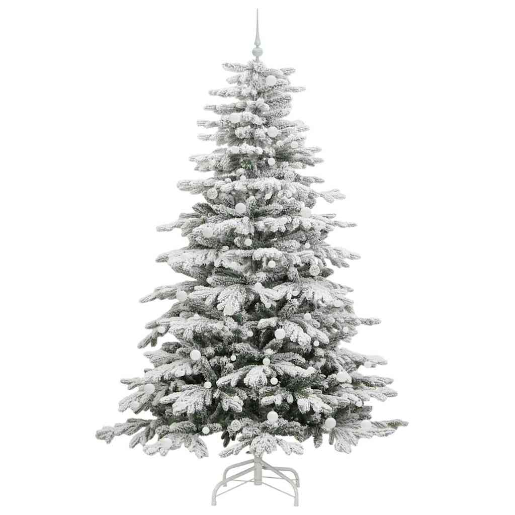 Sapin de Noël Artificiel à Branches Articulées Blanc 240 cm - XIOS