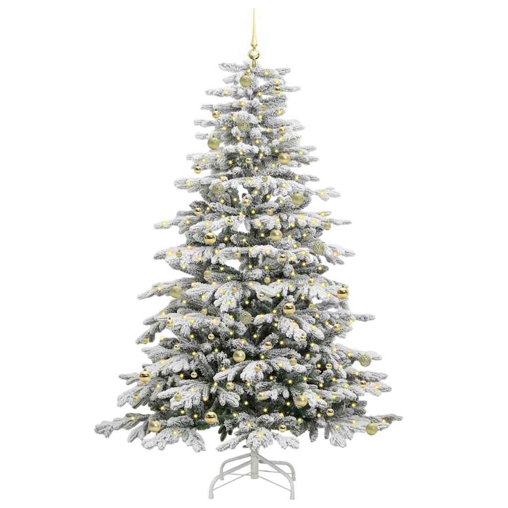 Sapin de Noël Artificiel à Branches Articulées Blanc 240 cm - XIOS