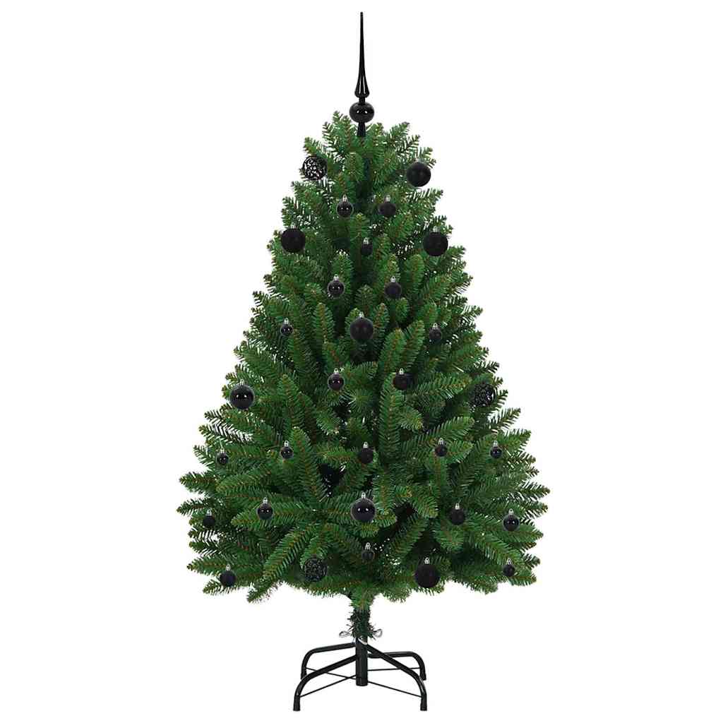Sapin de Noël artificiel avec 150 LED Vert 150 cm PVC et métal - XIOS