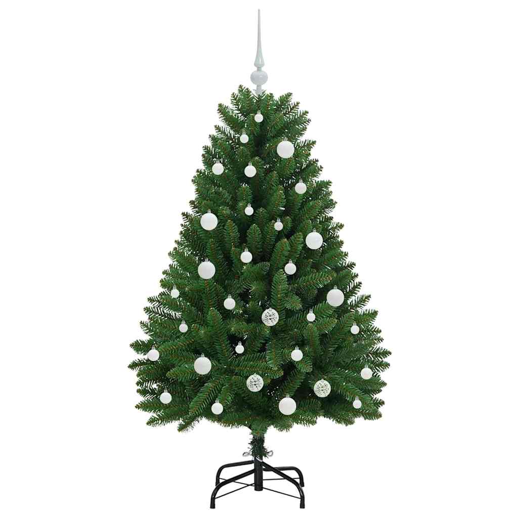 Sapin de Noël artificiel avec 150 LED Vert 150 cm PVC et métal - XIOS